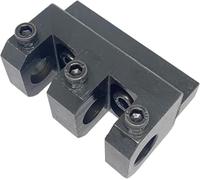 Buyohlic 1/2" Bowling Bar Swivel Tool Post Holder for Straight & Adjustable Shank