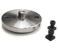 Buyohlic 65 mm Back Plate for mounting 50 mm Chucks on watchmaker, 2.75" Inch Rotary Tables (Size- M14 x 1)