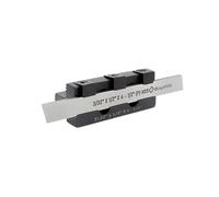 Buyohlic Adjustable T-Parting Cut off Holder with Blade for Lathe Machine Tools (Shank 8mm (1/2 Wide Blade))