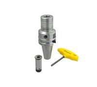 Buyohlic Chuck Adaptor Holder BT40 II Hydrogrip II Cutter Diameter 20 x 100 mm Long II Balanced upto 25000 RPM (20 to 6 mm)