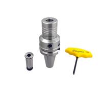 Buyohlic Chuck Adaptor Holder BT40 II Hydrogrip II Cutter Diameter 20 x 100 mm Long II Balanced upto 25000 RPM (20 to 3 mm)
