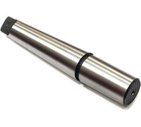 Buyohlic Drill Chuck Arbor - Tool Steel for Lathe, Mill, Drill (MT1- M12 X 1 Thread)