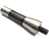 Buyohlic Drill Chuck Arbor - Tool Steel for Lathe, Mill, Drill (R8 Shank 1/2 x 20 TPI)