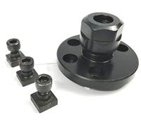 Buyohlic ER Collet Adaptors For Rotary Milling Tables With Fixing T Nuts (ER -20)