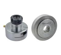 Buyohlic ER32 Eccentric Offset Lathe Chuck,For Wood & Metalworkers~Adjustable Settings, Turn on variety of Axis without Removing Work-piece & W/Casting Back Plate (Mounting Thread (M 1-1/8 x 12 TPI))