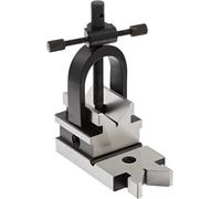Buyohlic Hardened Steel All Angel Multi-Use Vee Block & Clamp Set, Precision Ground