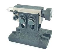 Buyohlic Heavy Duty Adjustable Tailstocks for Regular & Tilting Model of Rotary Tables (Hardened & Precisely Ground Points) (Tailstock for HV4/5/6 Rotary Table)