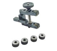 BUYOHLIC Knurling Tool 2" Inch II 50 mm Capacity for Lathe Machine - 3 Pairs x 3 Different Diamond Pitch Hardened knurls