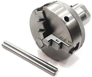 Buyohlic Lathe Spindle Adapter Connects 3/4" x 16 TPI to M14 X 1 Threaded Chucks (65mm 3 jaw self centering chuck)