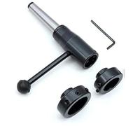 BUYOHLIC Lathe Tailstock Die Holder Set Imperial Thread Sizes 1316, 1, 1-516, 1-12 (MT3).