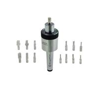 Buyohlic Lathe's Live Rotary Center with HSS Hardened Brushes (MT3 with Square and Hex Brushes)