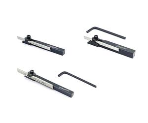 Buyohlic Mini Lathe Cut off 6, 8, 10mm Square Parting Tool + HSS Blade For Emco Unimat Lathes (Set of All 3 Sizes)