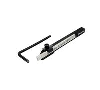 Buyohlic Mini Lathe Cut Off Square Parting Tool + HSS Blade for Emco Unimat Lathes (6mm Parting Tool)