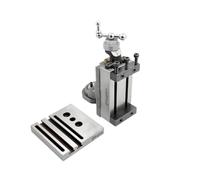 Buyohlic Mini Vertical Milling Slide with Base Plate- Direct Mounting on 7 x 14 Mini Lathe Machine ((SwivelType-With Clamp))