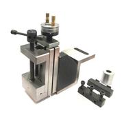 BUYOHLIC Mini Vertical Slide (90 x 50 mm) with 2"/ 50 mm Steel Vice-Instant Milling-on Small Bench Lathes (Vertical Slide With 2" Steel Vice & Z Angle Plate)