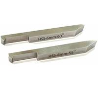 Buyohlic New Double End Internal External Threading HSS Tool Set for Lathe Machine Tools (6 X 6 MM SHANK)