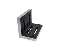 Buyohlic Precision Caste Iron Slotted Angle Plate 110 x 89 x 75 mm -Stress Relieved Milling angle plate