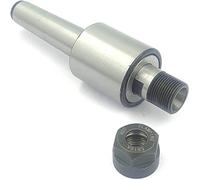 Buyohlic Precision ER Collet with Revolving Live Center Lathe Machine Tools (MT2 Shank ER16)