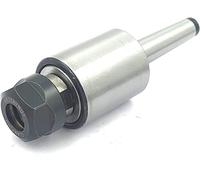Buyohlic Precision ER Collet with Revolving Live Center Lathe Machine Tools (MT2 Shank ER20)