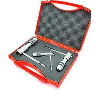 Buyohlic Set of 3 New Reversible Ratchet Adjustable Tap Wrench with Plastic Case