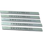 Buyohlic Set of 5 HSS Spare Parting Blades for Mini Cut Off Tool Holders 6,8, 10 mm Shank Sizes