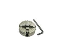 BUYOHLIC Small Chucks for 3" I 80 mm & 4" Inch I 100 mm Rotary tables and Mini Lathes 50 mm 4 jaws independent M12 x 1