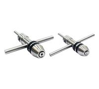 Buyohlic Spindle Pilot Tap Wrench Tap, Thread, Drill Press, Lathe Tool (Set of Both)
