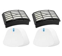 BuyParts 2 Hepa Filter 4 Foam for Shark Vacuum Navigator Lift-Away NV350, NV351, NV352, NV355, NV356E, NV357, NV360, NV370, NV391, UV440, UV490, UV500, UV540, UV541, UV550, Part XFF350 XHF350