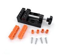 BUYSK Mini Bench Vice Clamp Mini Flat Clamp Opening Parallel Table Vise for Watch Repairing Sculpture Craft Jewelry DIY Carving Tool