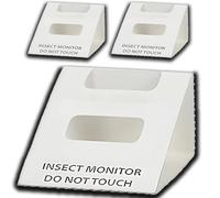 Buystarget 3 Pack Multi-Use Pest Sticky Spider Traps, Spiders and Crawling Insect Killer Traps, Extra Strong Glue Catcher, Safe Effective Pads for Home Indoor Outdoor Garden