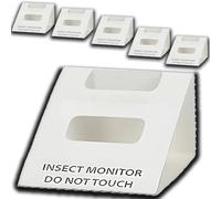 Buystarget 6 Pack Spider Traps Multi-Use Pest Sticky Crawling Insects Traps, Spiders and Crawling Insect Killer Traps, Extra Strong Glue Catcher, Safe Effective Pads for Home Indoor Outdoor Garden