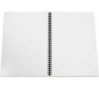 Buystarget A4 Artist Sketch Pad White Premium Cartridge 90gsm Paper Spiral Book Drawing