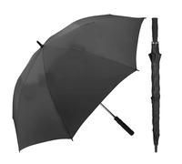 Buystarget Golf Umbrella Windproof Extra Large 47 Inch, 120cm Strong 8 Ribs Umbrella Big Auto Open Stormproof Sun Protection Rain Stick Umbrellas Accommodates 2-3 People, Men Women Waterproof Travel