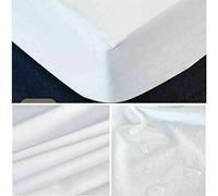 Buystarget New Waterproof Mattress Cover Protector Fitted Wet Sheet Home Bed UK (Super King Size (200x180 cm approx))