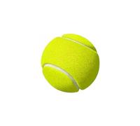 Buystarget Tennis Balls with Mesh Carrying Bag Pressureless All Court Types Sports Pet Exercise Practice Throwing Machine Tennis Cricket Ball Soft Tennis (Single Tennis Ball)