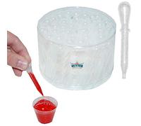 BUYTER 100 Disposable Plastic Transfer Liquids Mix Airbrush Paint Special Spray Dropper