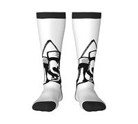 Buytruew Unisex Novelty Crew Socks, Boxing Socks, Casual Funny Crazy Dress Socks for Men Women