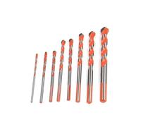 BUYTUS 3-12mm Threaded Triangle Tungsten Steel Wall Tile Concrete Drilling Bit Household Marble Overlord Diamond Hand Electric Drill(3 4 5 6 6 8 10 12)