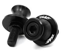 BUYTUS M10*1.25 Motorcycle CNC Slider Stand Swingarm Spools Screws Accessories Compatible with Duke390 Duke 125 200 250 390 690 790 890 990(Black)