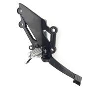 BUYTUS Motorcycle Front Left Or Right Foot Peg Bracket Brake Shift Pedal Lever Mount Compatible With 250/300 EX250R Z250 Z300(1pc R Black Footbrak)
