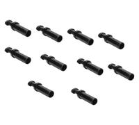 BUYTUS Pneumatic Fitting Pipe Air Connector Tube Quick Release Fittings Water Push in Hose Plastic 4/6/8/10/12/14mm PU PY Connectors(PP-10PCS,16mm-Round Handle)
