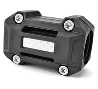 BUYTUS Universal Bumper Decorative Block Dismantling Installation Engine Guard Modified Crash Bar Compatible with R1200GS LC ADV F700GS(White)