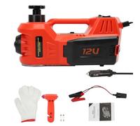 BuyWeek Car Jack Hydraulic 5T Electric Car Jack Kit DC 12V Tire Jack Tool Kit with Inflator and LED Light Trolley Jack Lifting for Car SUV Tyre Repair Change Tire Emergency Tool