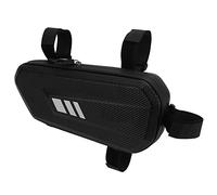 BuyWeek Motorcycle Saddlebag, 2L Hard Shell Side Hanging Bag Motorbike Side Saddle Bag Black