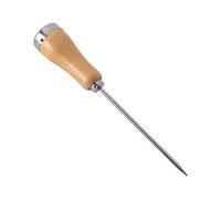 BuyWeek Stainless Steel Ice Pick, Ice Pick Crusher with Wooden Handle for Kitchen Bar