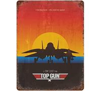 Buywell Top Gun 2 Maverick Movies (6) Metal Tin Signs Creative Tin Signs Funny Novelty Metal Signs Vintage Wall Decor Home Door Garden Bar Restaurant Cafe Office Shop Bar Club Sign 12x16inch