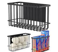 Buyyyit Magnetic Basket Fridge Lint Bin Dryer Ball Holder Laundry Room Organization Home Storage for Class Office School