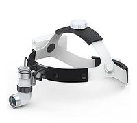 buyzg 3W LED Headlamp Examination Headlight Surgical Headlamp Integrated LED Medical Headlamp with Dual Battery