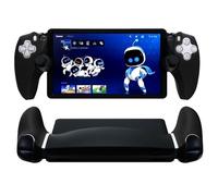 Buziba Controller Silicone Cover Controller Skin Split Protective Sleeve for PS5 Playstation Portal Handheld Game Console Soft Rubber Case (Black)