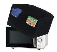 Buziba Microwave Oven Dust Cover Toaster Oven Cloth Cover Grill Cover Case Protector with Front Storage Pocket